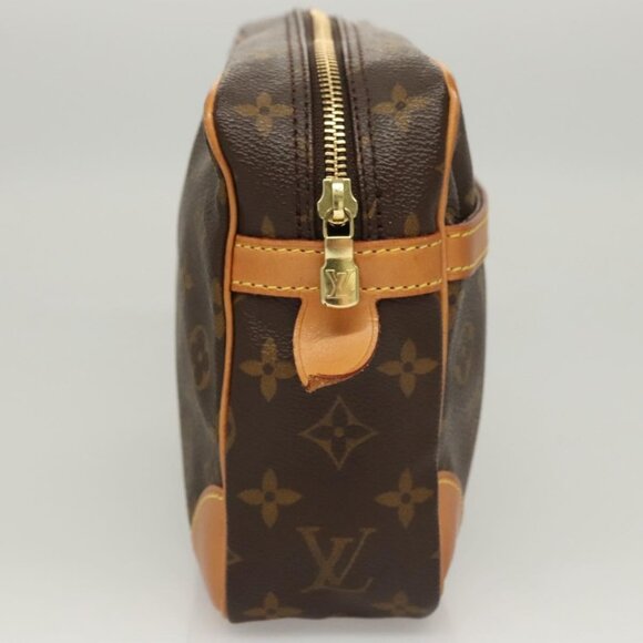 LOUIS VUITTON Monogram Compiegne 28 Clutch Bag LV Auth - Picture 5 of 16